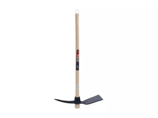 Pioche cantonnière 2 manches en bois 90 cm
