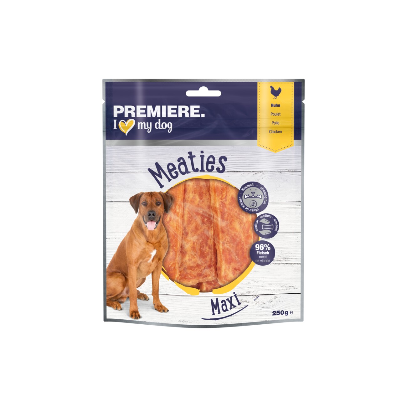 PREMIERE Maxi Meaties Huhn 250g