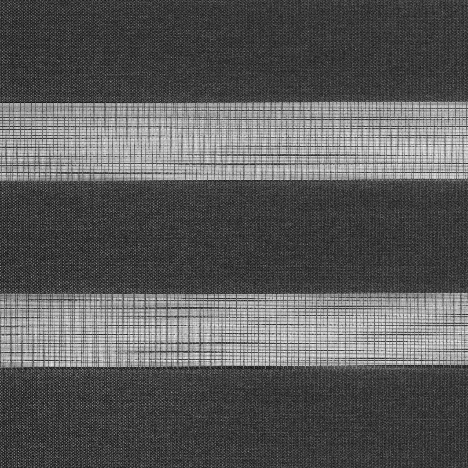 LICHTBLICK Doppelrollo - anthrazit - klemmbar - 45x150 cm