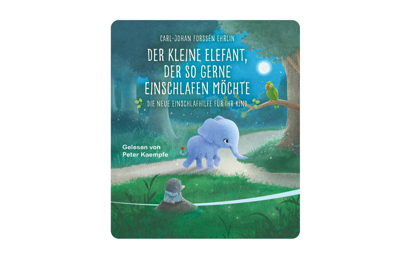 Hörbuch Der kleine Elefant, der so gerne einschlafen möchteEinschlafhilfe als Hörbuch mit Liedern