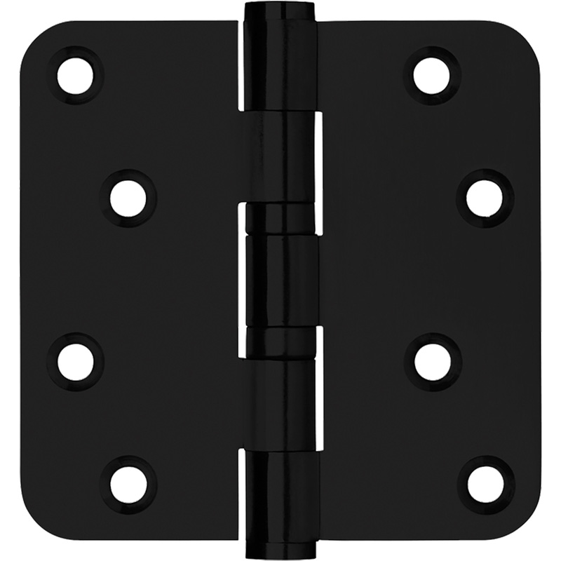 AXA kogellagerscharnier zwart 89x89mm RVS RH