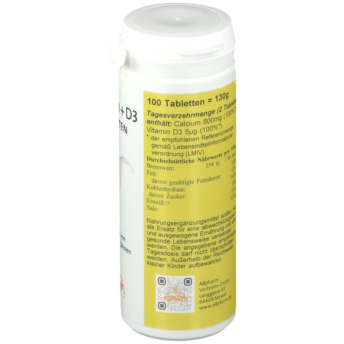 Calcium + D3 Tabletten