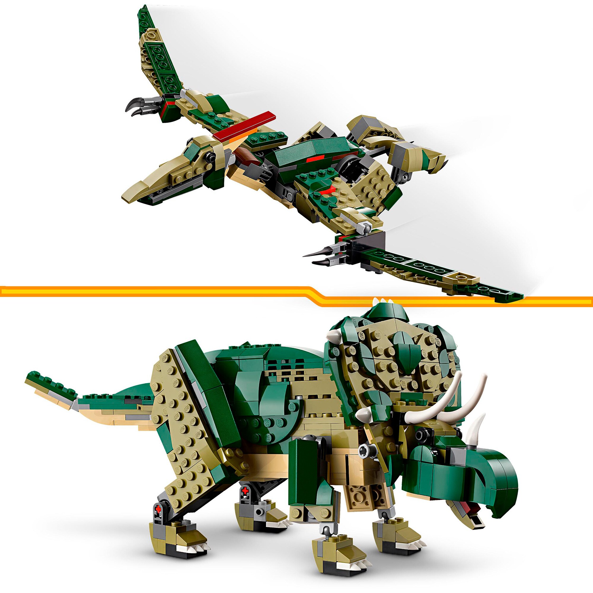 LEGO Konstruktionsspielzeug Creator 3-in-1 T.Rex