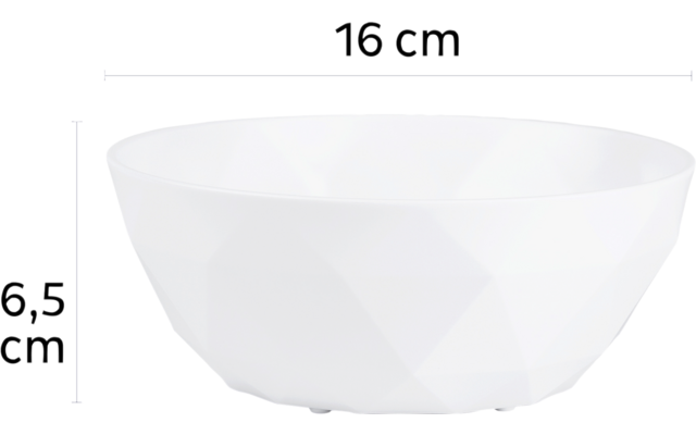 Silwy Magnet-Kunststoffbowls CLASSIC Ø 16 cm