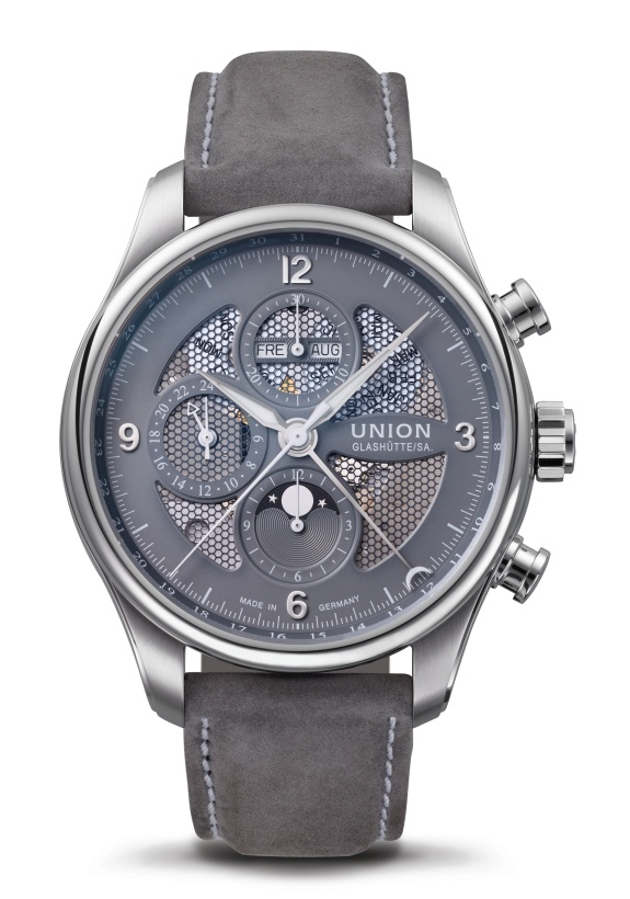 Union Glashütte SA. Belisar Mondphase Herrenchronograph