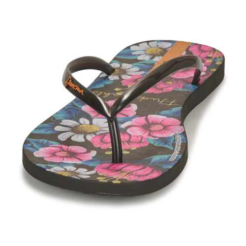 Ipanema - IPANEMA FRIDA KAHLO THONG FEM - Noir / Rose / Jaune