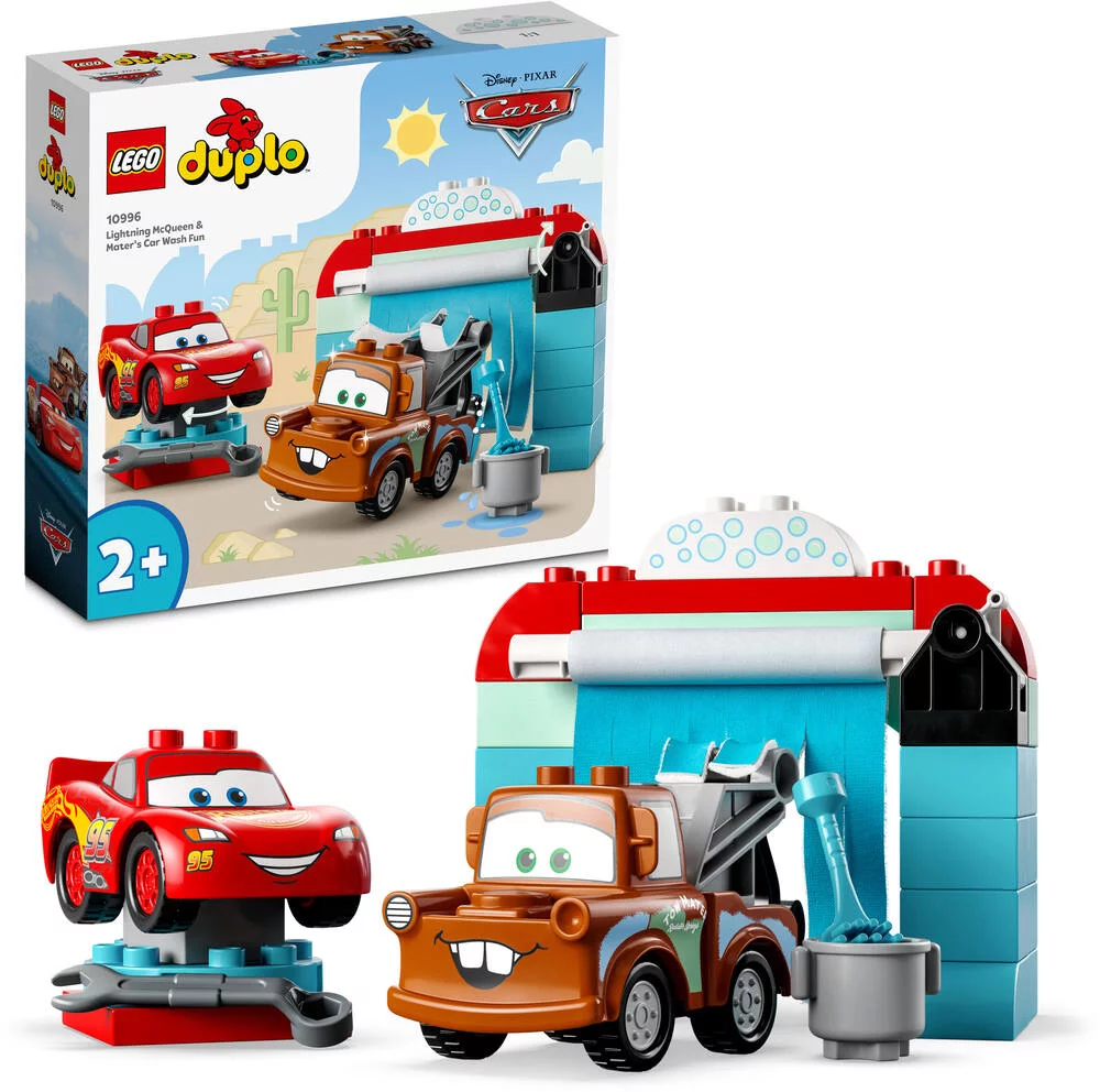 LEGO®DUPLO®DISNEY™ 10996 - LA STATION DE LAVAGE AVEC FLASH MCQUEEN ET MARTIN