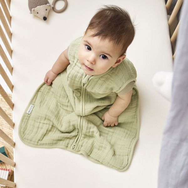 Meyco Baby Uni Zomerslaapzak - 110 cm - Pre-Washed Hydrofiel
