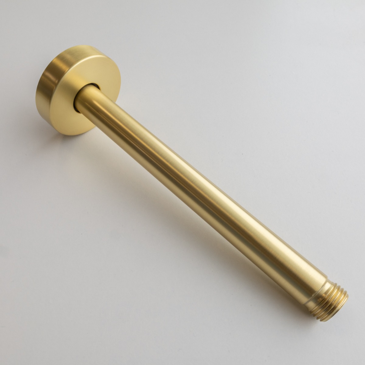 Saniclear Brass douchearm voor plafondmontage 20cm messing geborsteld - goud mat