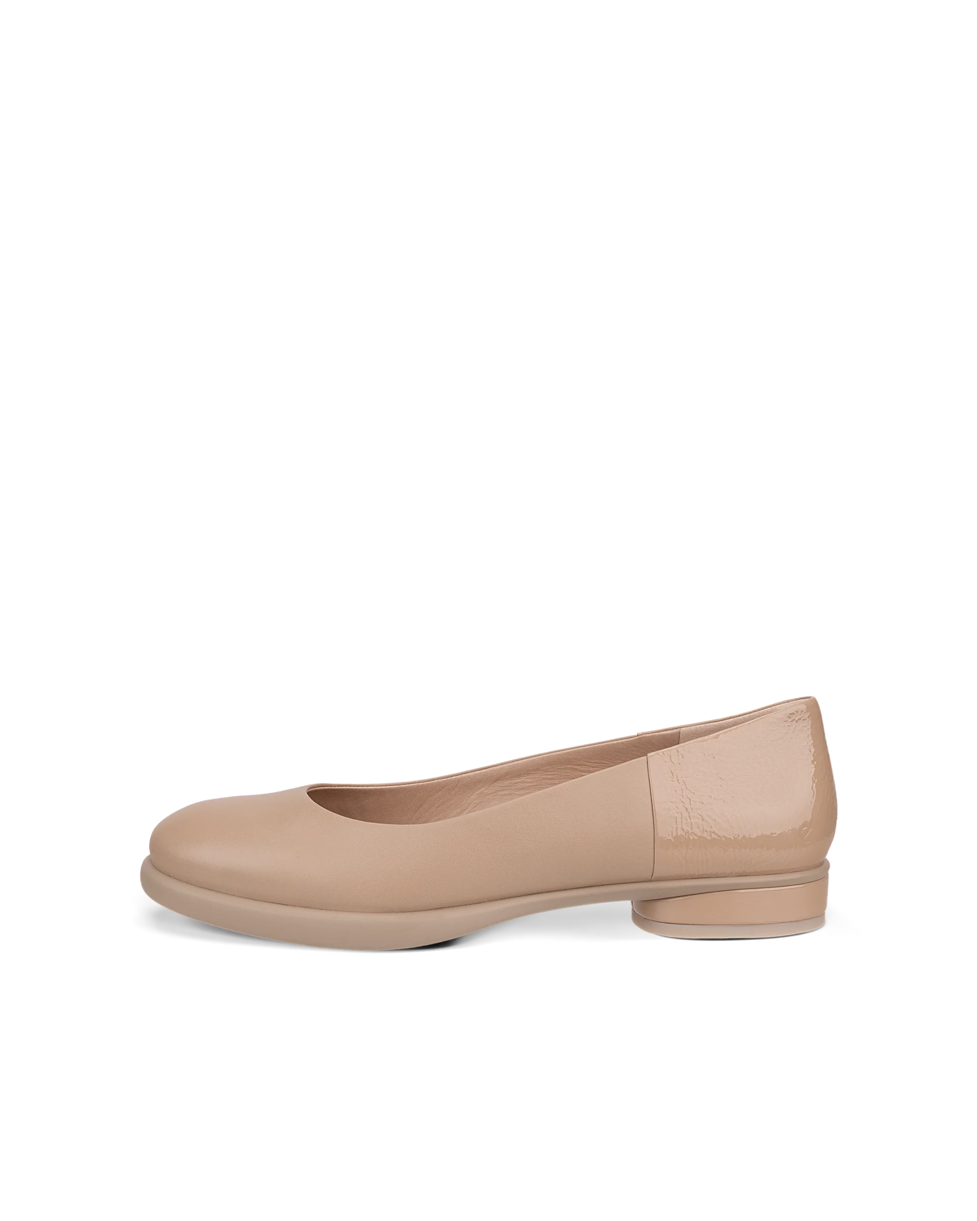 ECCO SCULPTED LX Damen Lederballerina Braun