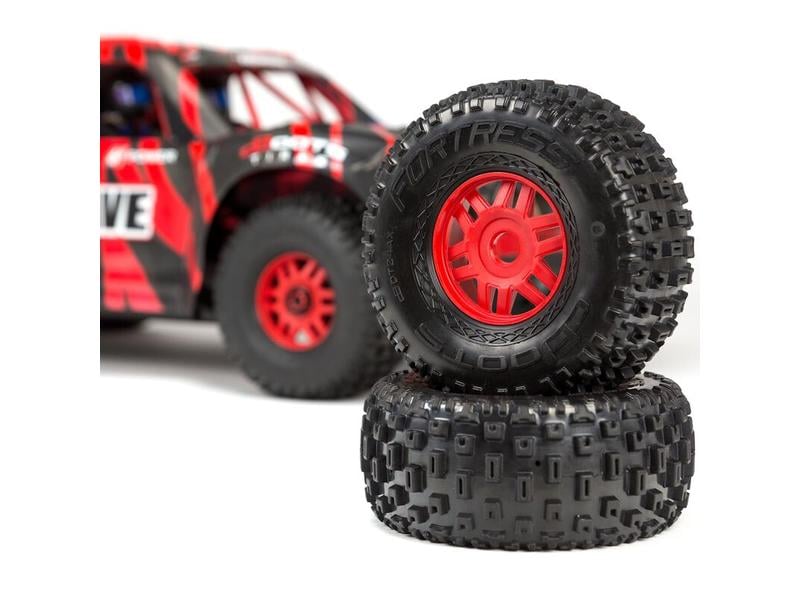 Arrma Trophy Truck Mojave 6S V2 4WD BLX Rot, ARTR, 1:7 Desert Truck mit Spektrum Firma Brushless Antrieb