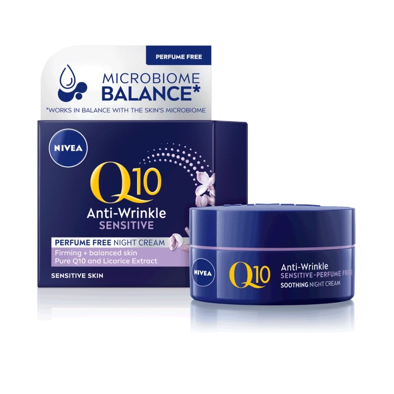 Nivea Q10 Power Anti-Wrinkle Sensitive Night Cream 50 ml