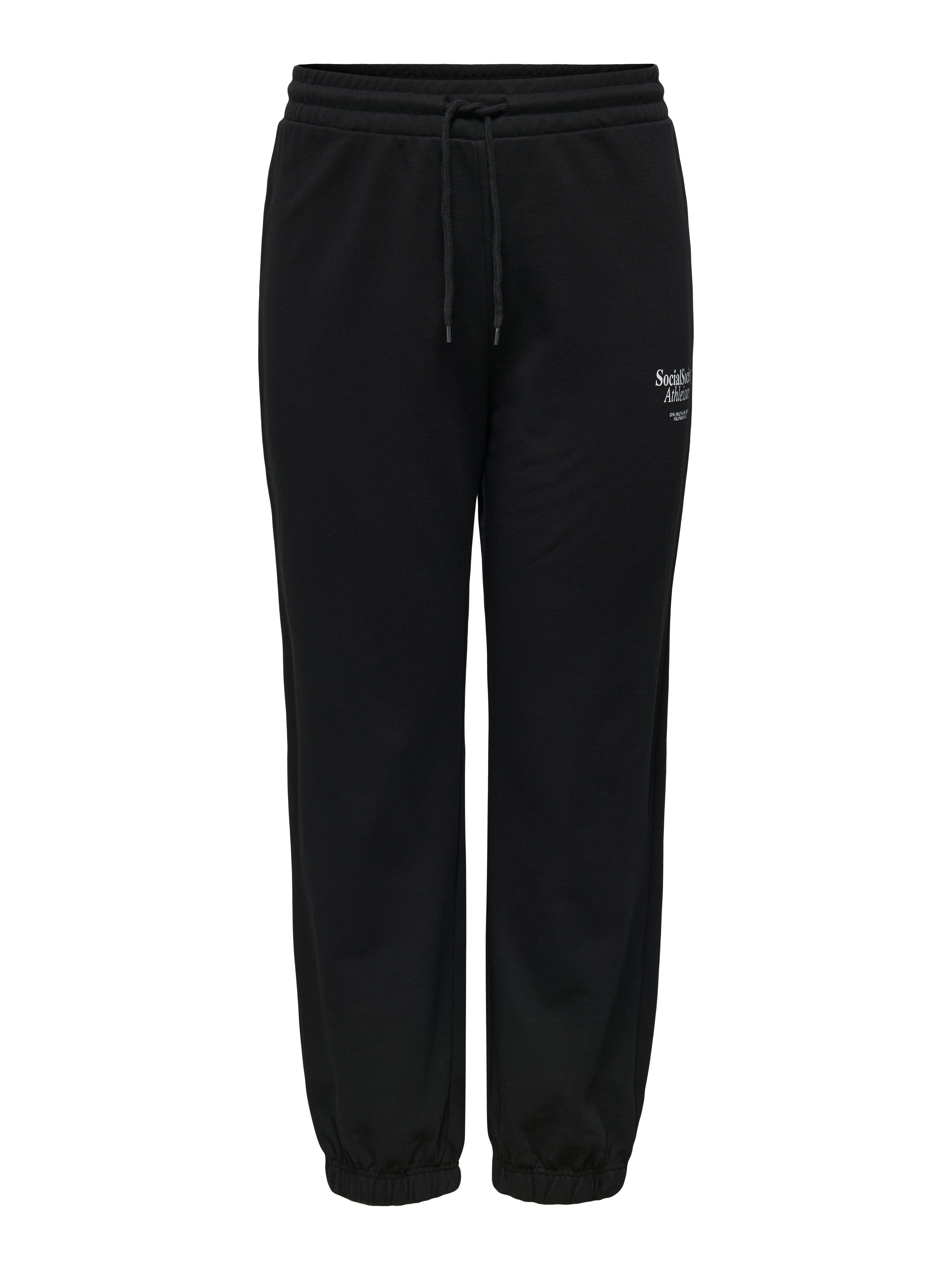 CARDAZE Weiter Beinschnitt Jogginghose Black