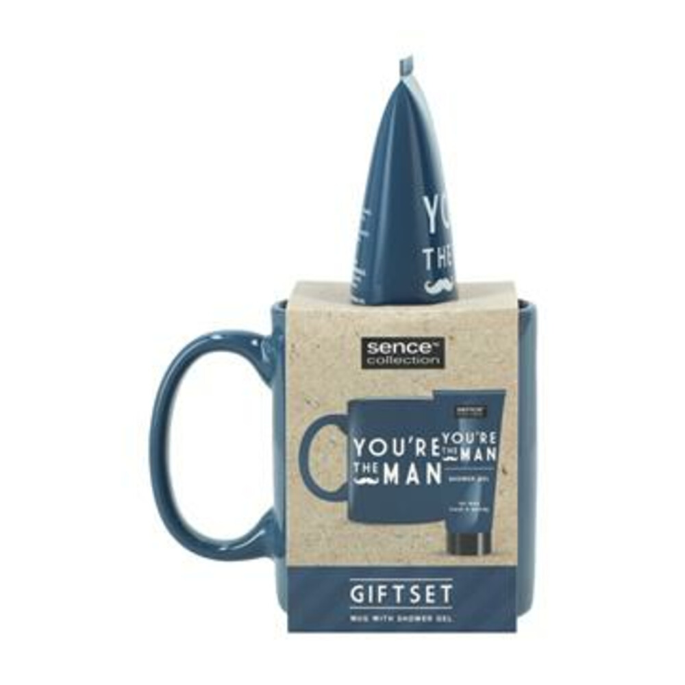 Sence Geschenkset Mannen Timeless Memories Douchegel + Mok1 set