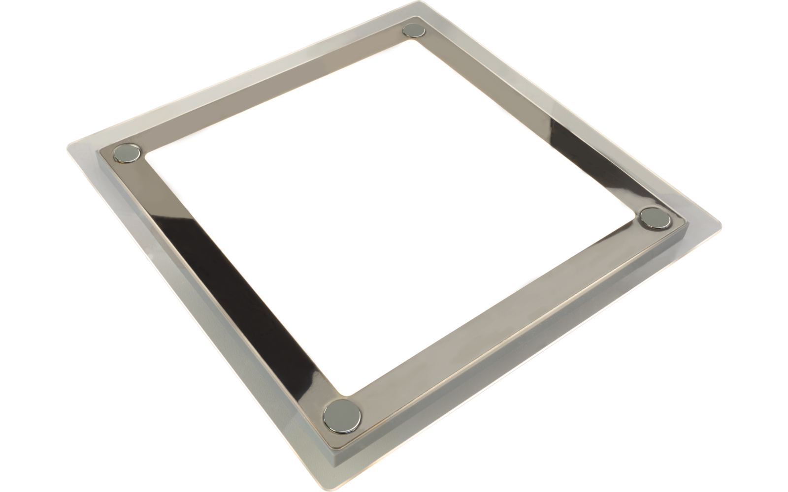 Haba Tivoli Deckenleuchte LED silber quadratisch 21 cm dimmbar 12 Volt