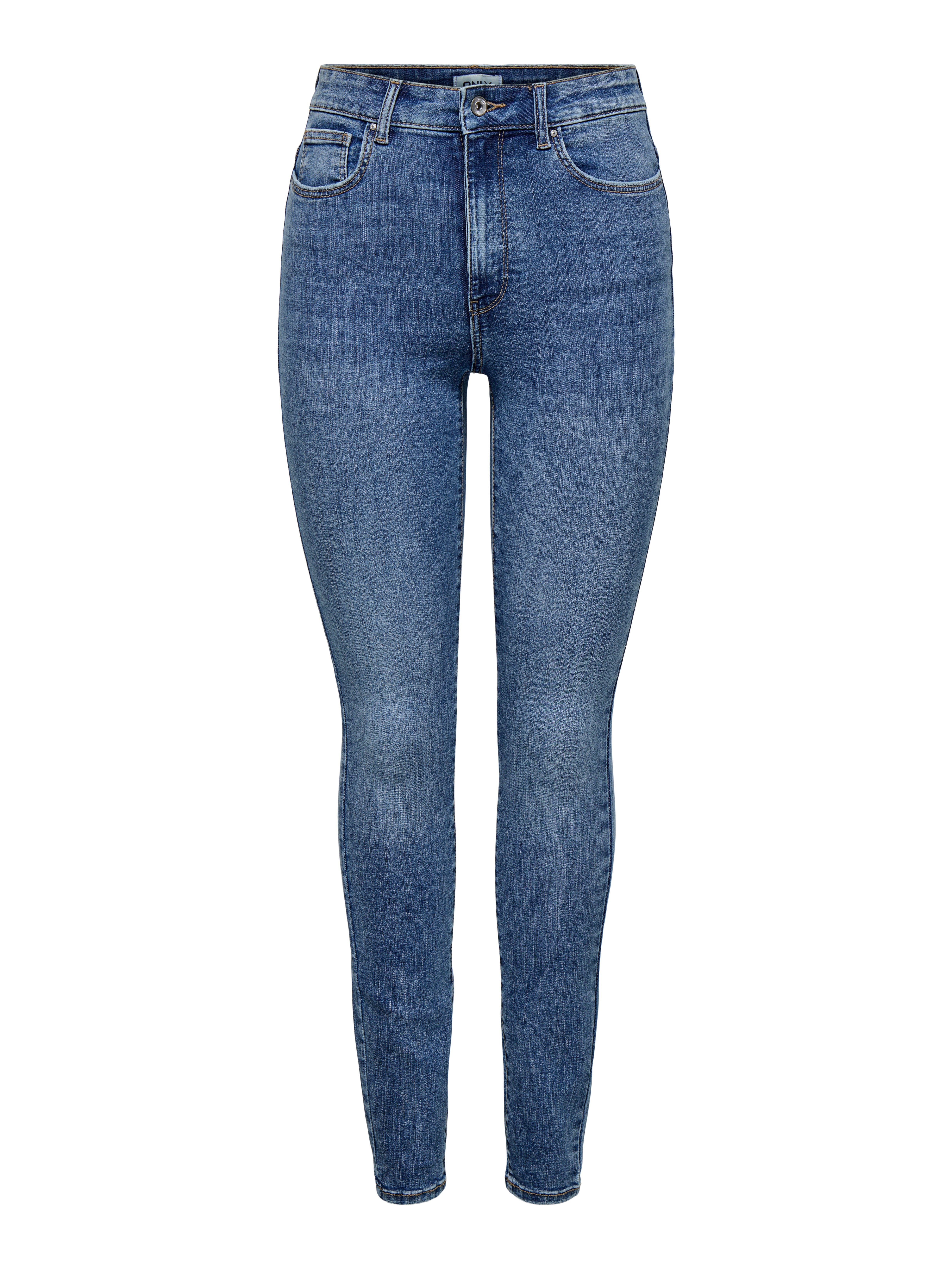 ONLICONIC Hohe Taille Skinny Fit Jeans Medium Blue Denim
