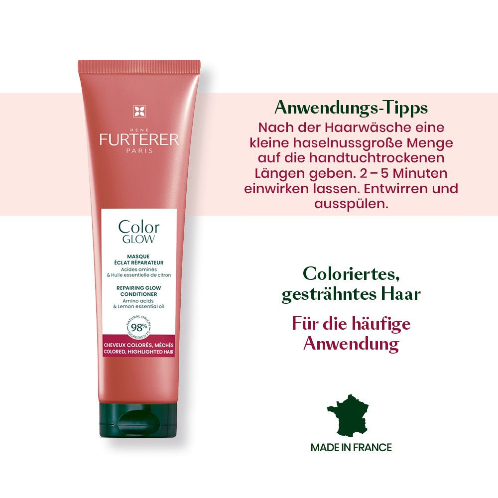 RENE FURTERER Color Glow Reparierende Farbglanz-Maske - für coloriertes, gesträhntes Haar