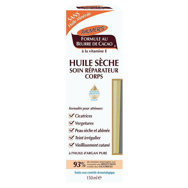 Huile sèche soin réparateur corps