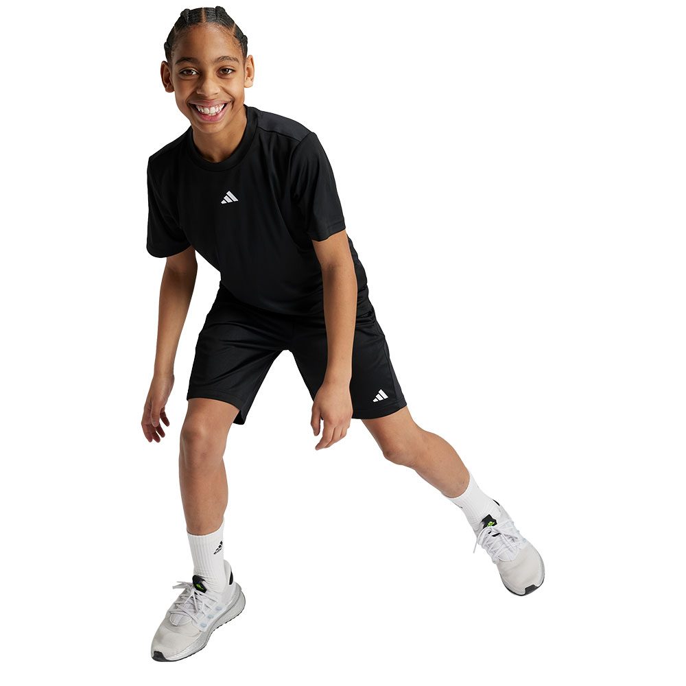 adidas Train Essentials Logo Regular Fit T-Shirt Kinder schwarz
