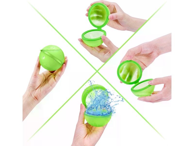 Zuru Bunch O Balloons Reusable Water Balloons 3er-Pack asso Wiederverwendbare Wasserballons für den ultimativen Wasserspass