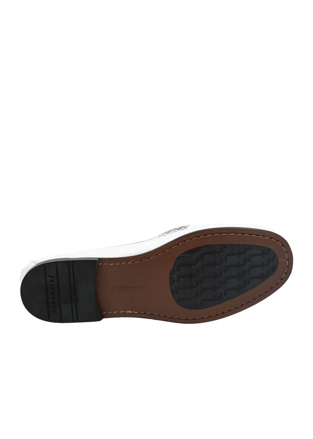 MOCASSIN MORSETI MOC CUIR BLANC
