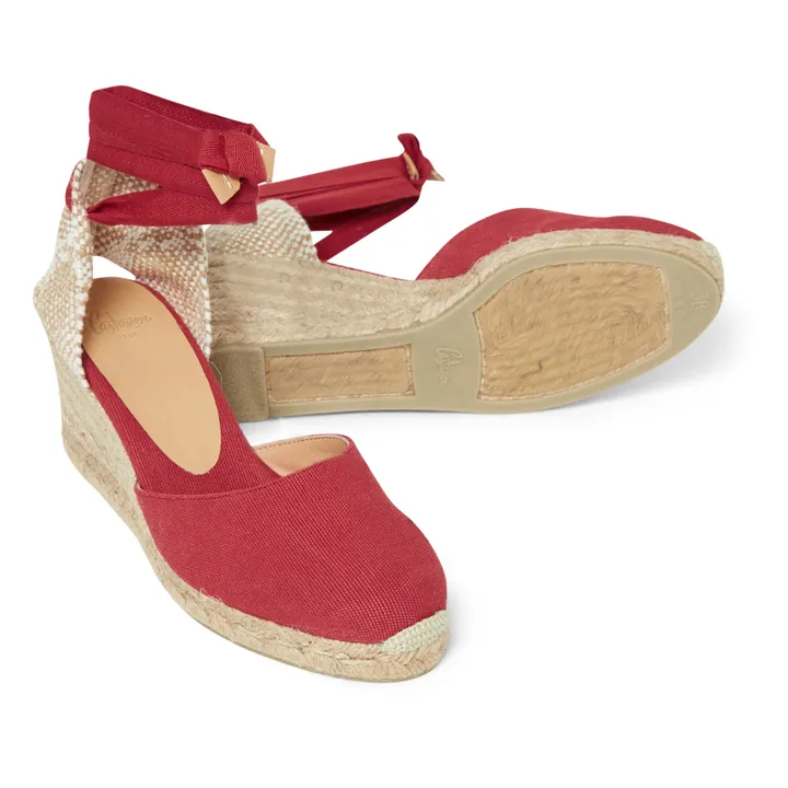 Castaner Espadrilles Carina 6 cm | Rouge