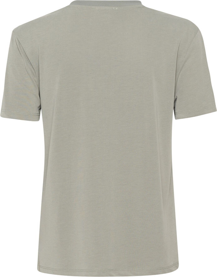 Soaked in Luxury SLColumbine Crew-Neck T-Shirt SS Shadow