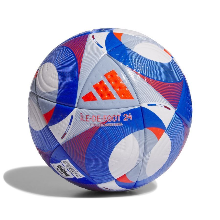adidas Ballon Île-De-Foot Pro Ballon de Match - Bleu/Blanc/Rouge