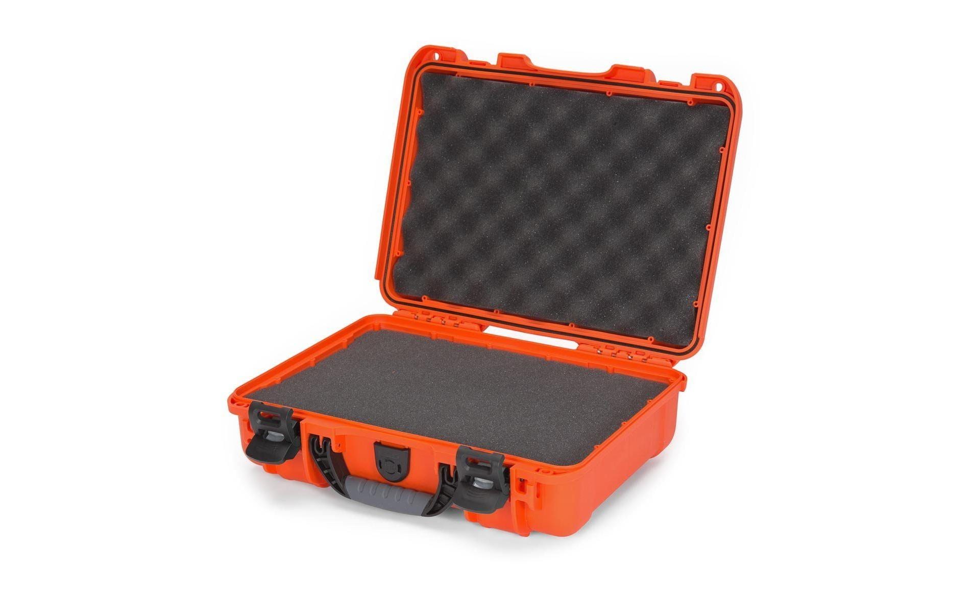 Kunststoffkoffer 910 - mit Schaum Orange<br>Leichter, wasserdichter und robuster Hartschalenkoffer