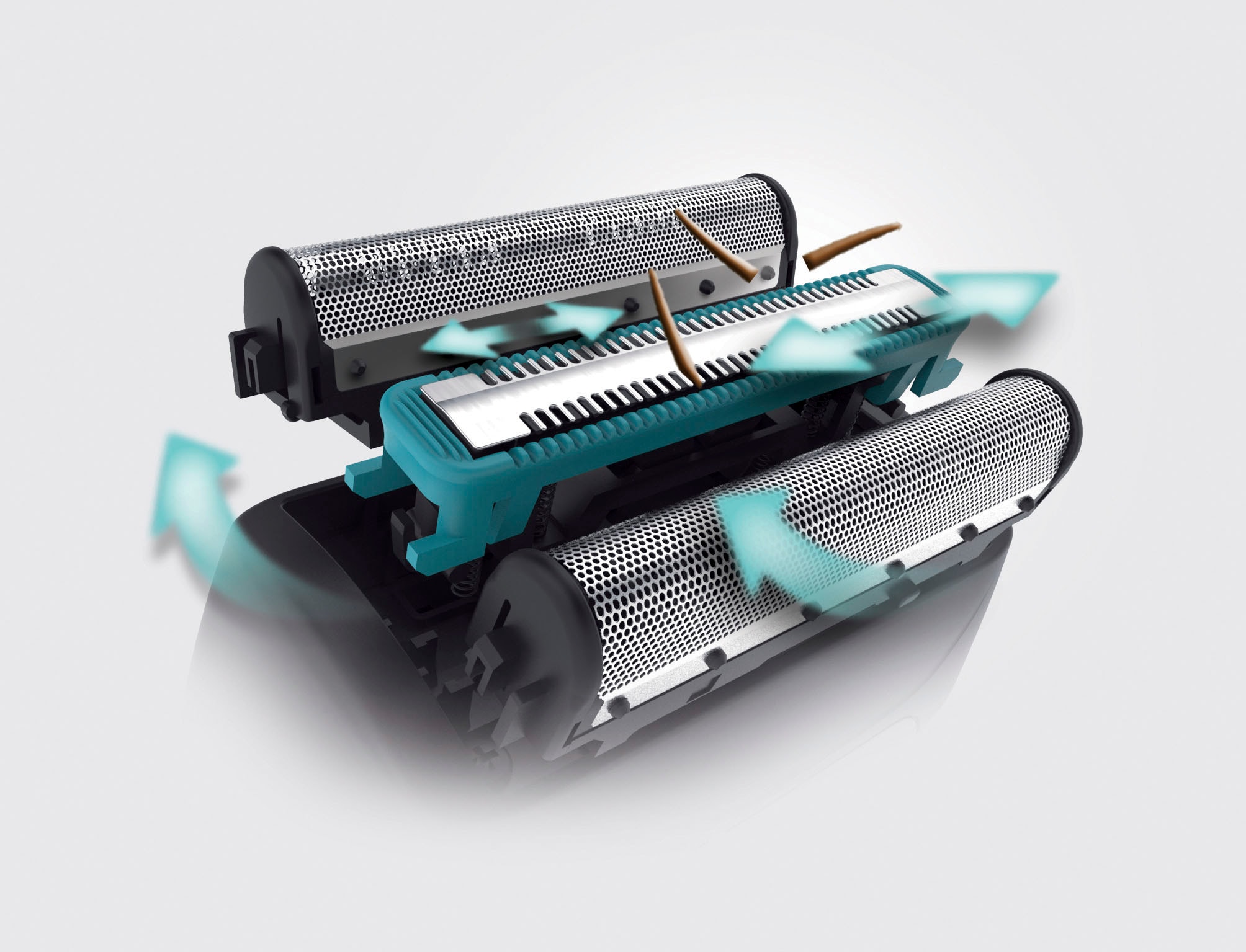 Remington Elektrorasierer »F6000 Style  Wasserdichtes Rasiersystem« 1 Stk. Aufsätze Langhaartrimmer Nass & Trockenrasur, 100 % wasserdicht, mit 3-Tage-Bart Styler