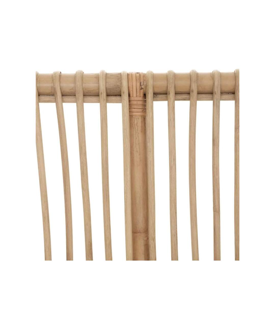 Banc 2 Places en Rotin Neta 110cm Naturel & Blanc