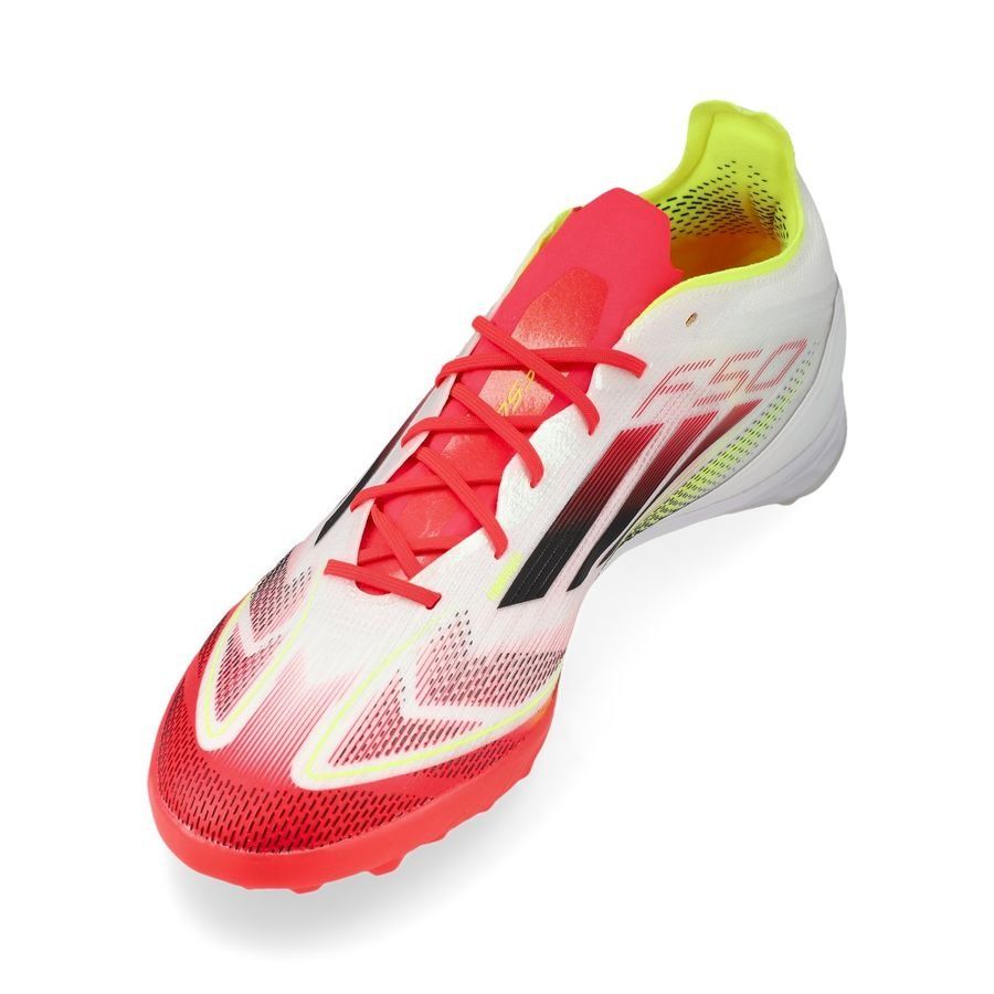 adidas F50 Pro TF Pure Victory - Blanc/Noir/Jaune
