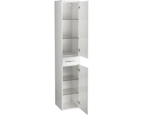 Hoge kast FACKELMANN Milano Wit 30 cm breed