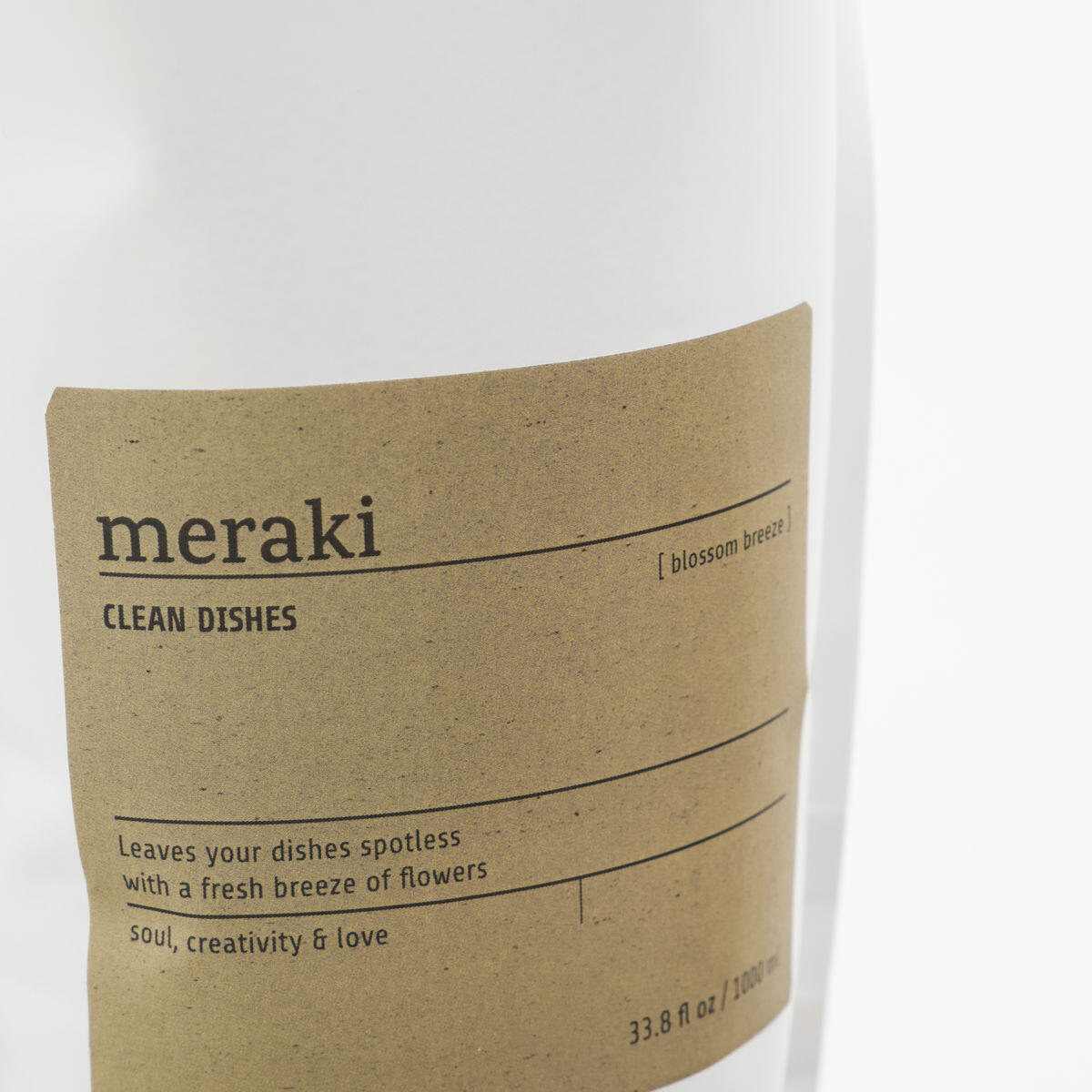 Meraki  Opvaskemiddel refill, 1000 ml - Blossom breeze