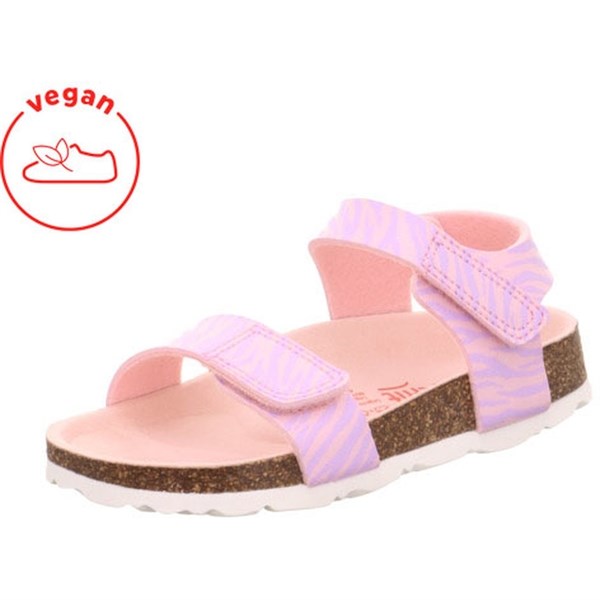 Køb Superfit Fussbettpantoffel Sandaler Pink/Lila
