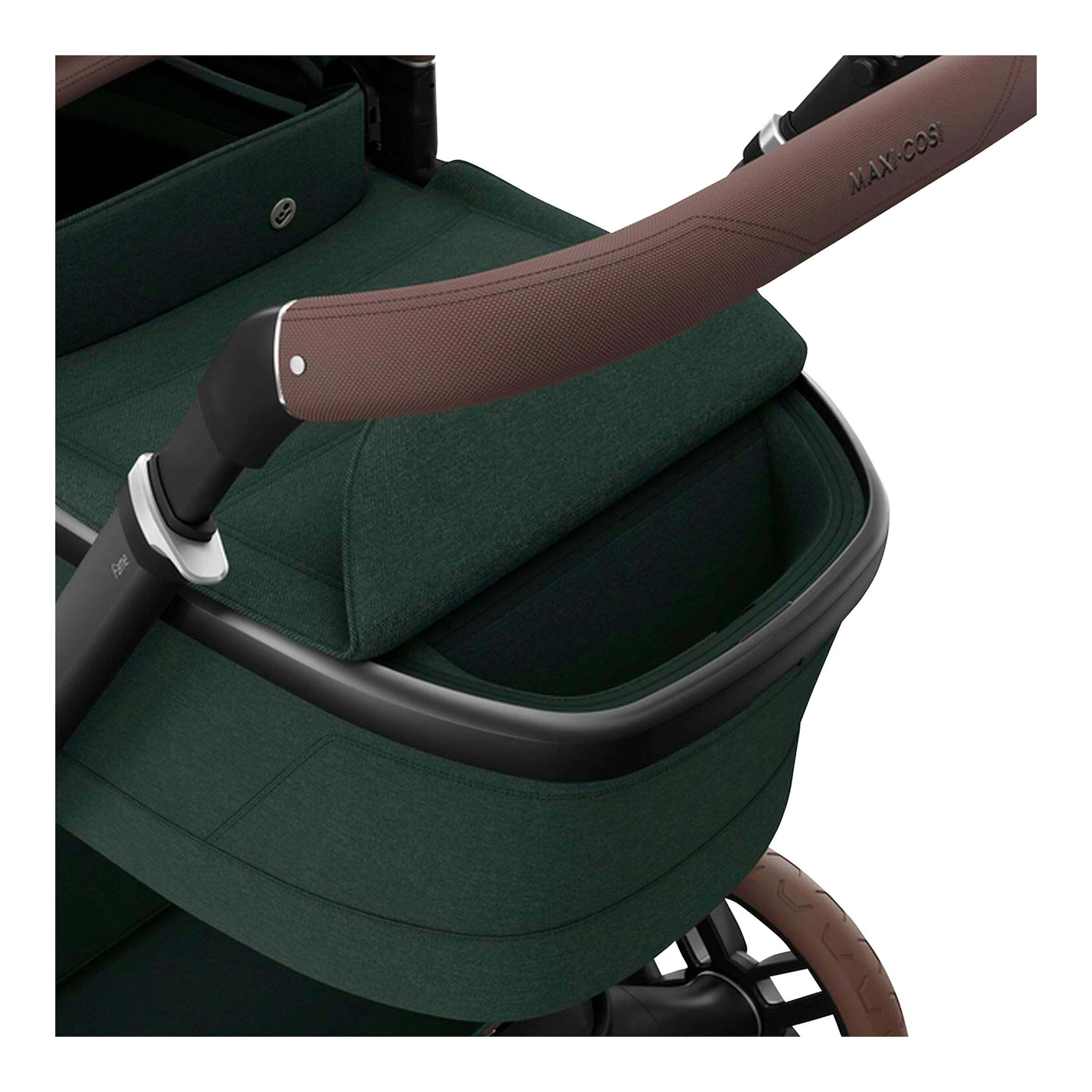 Maxi-Cosi - Premium Kombikinderwagen Fame twillic green