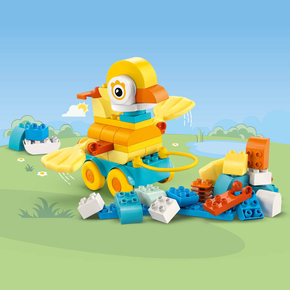 LEGO DUPLO 3-in-1 dieren op wielen 10448