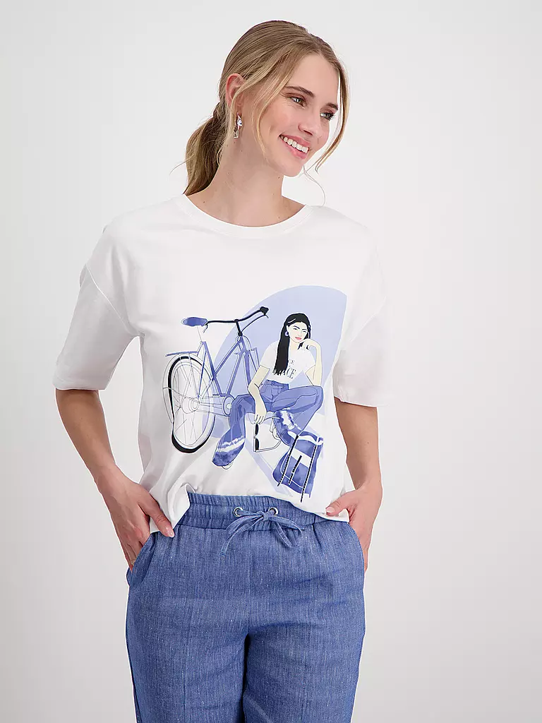 MONARI T-Shirt weiss
