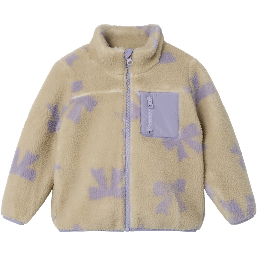 Køb Name It Fog Monica Teddy Jakke Sløjfe
