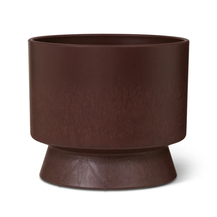 Rosendahl - Übertopf Recycelt, Ø 19 cm, bordeaux