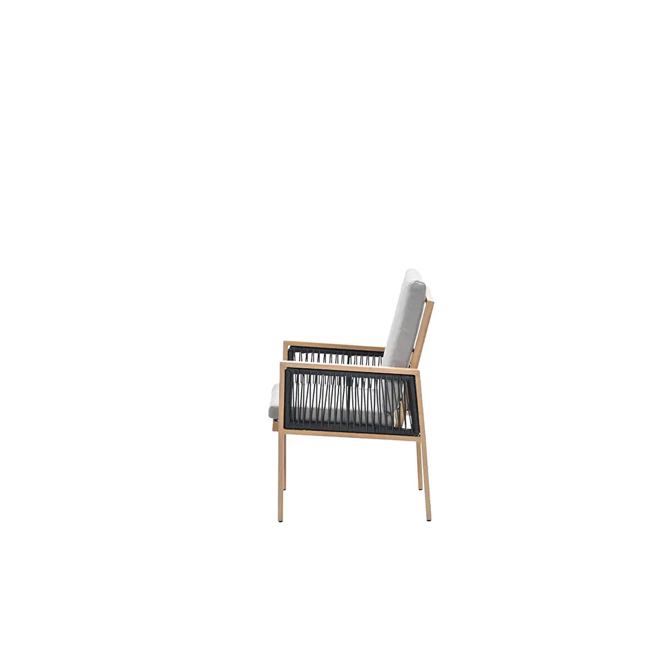 Garden Impressions San Capri lounge dining stoel - aluminium