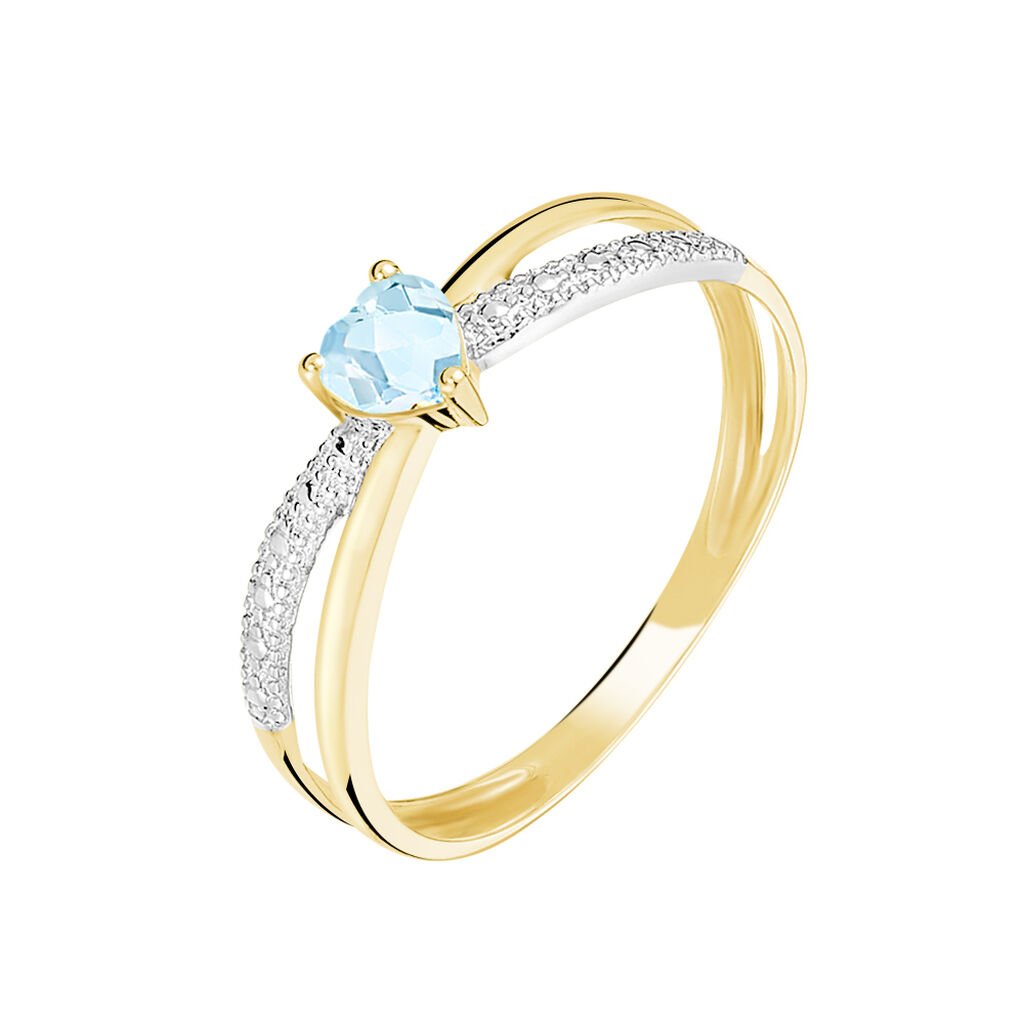 Bague Rory Or Jaune Topaze