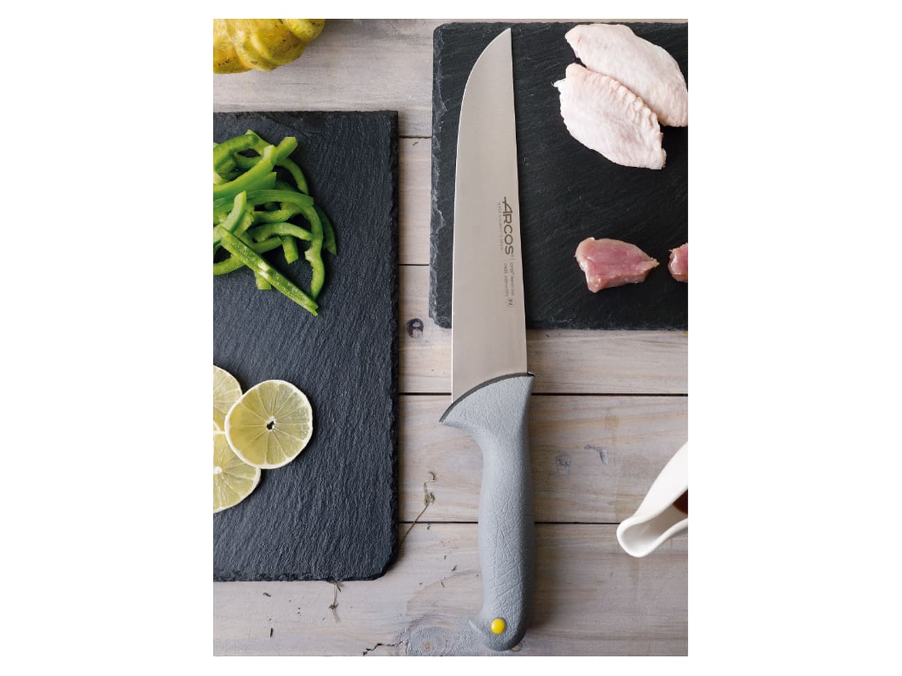 Couteau de boucher - Gris - 25 cm - Arcos