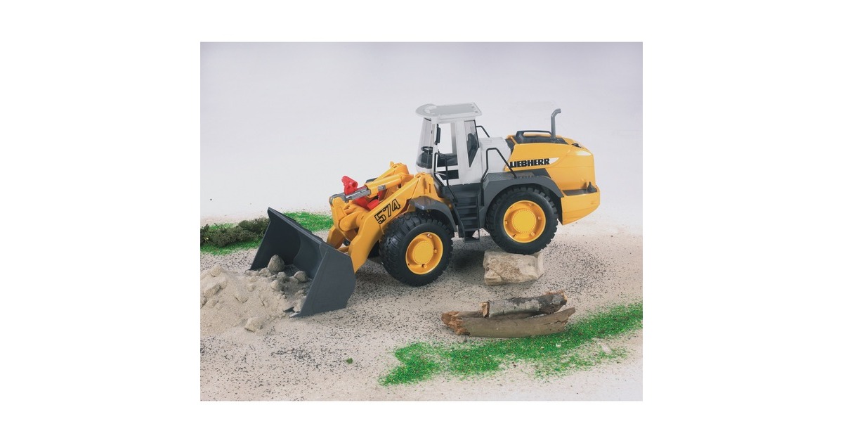 bruderLiebherr L 574 wiellader Modelvoertuig  (02430)