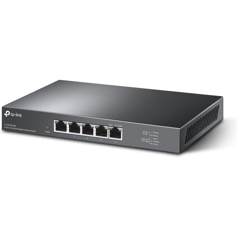 TP-Link TL-SG105-M2 commutateur réseau Non-géré 2.5G Ethernet (100/1000/2500) Noir