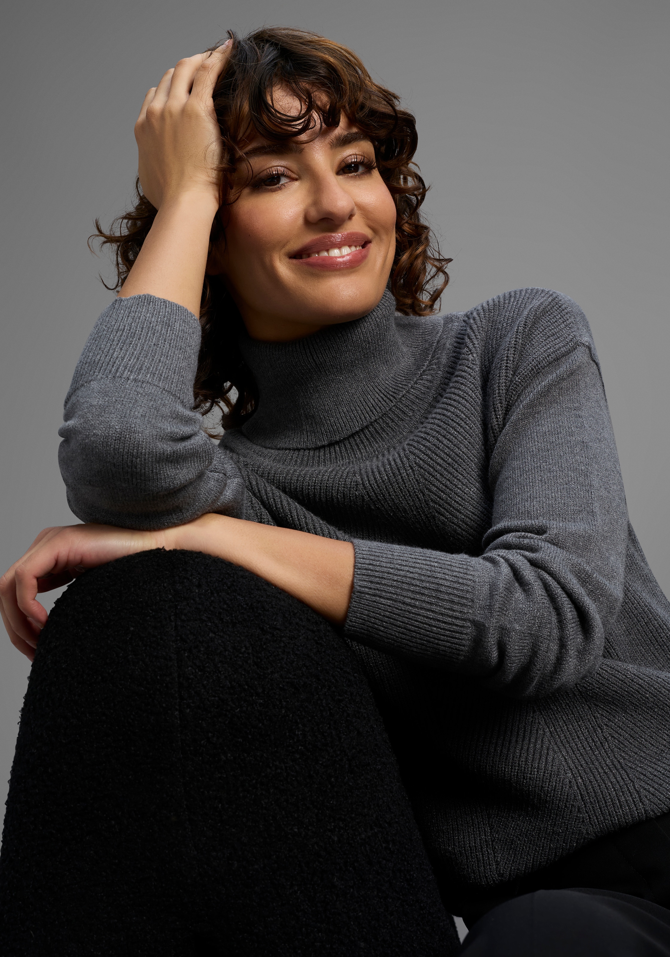 Laura Scott Rollkragenpullover , kuscheliger Winterstrick in lässiger Form - NEUE KOLLEKTION