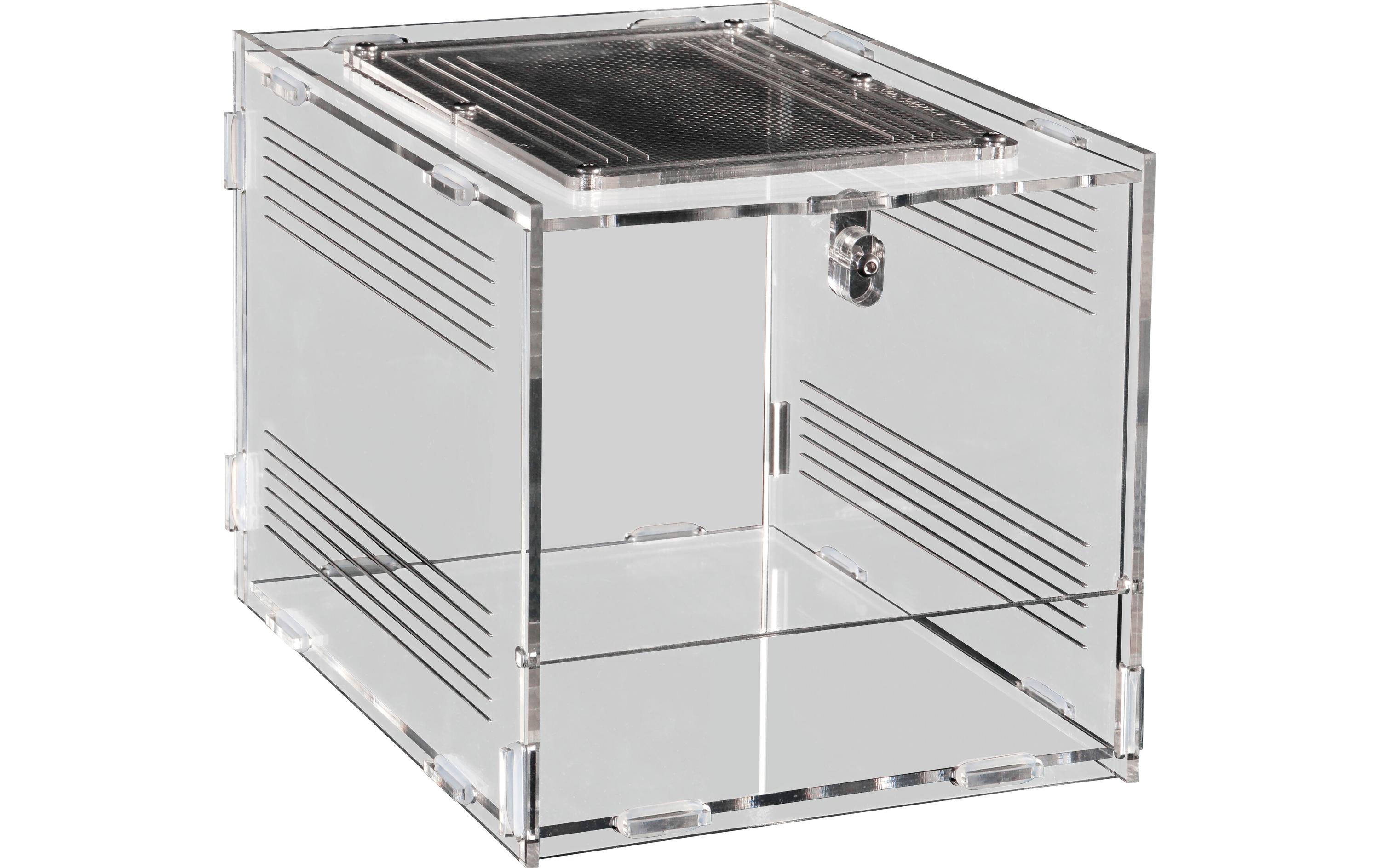 Terrarium Plexi, 20 x 15 x 15 cmTerrarium für kleinere Terrarientiere