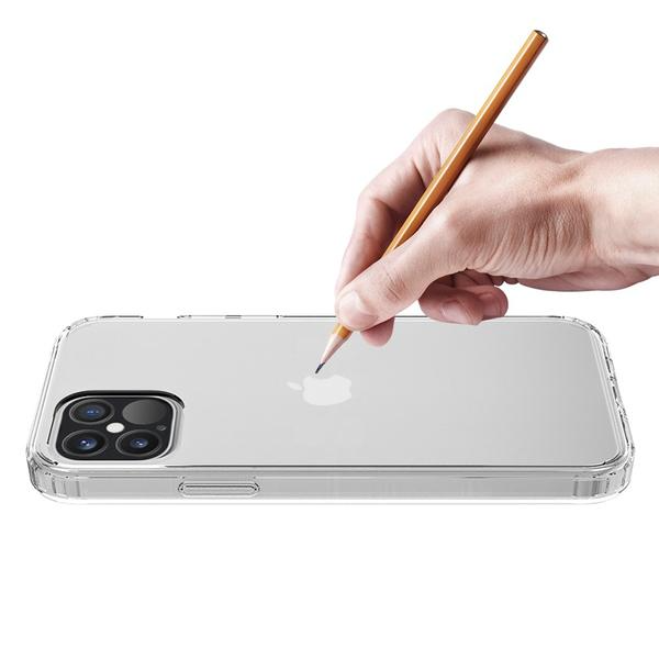 iPhone 13 Hybrid Hülle TPU Bumper   Acryl Rückseite Pankow (10799) - Transparent