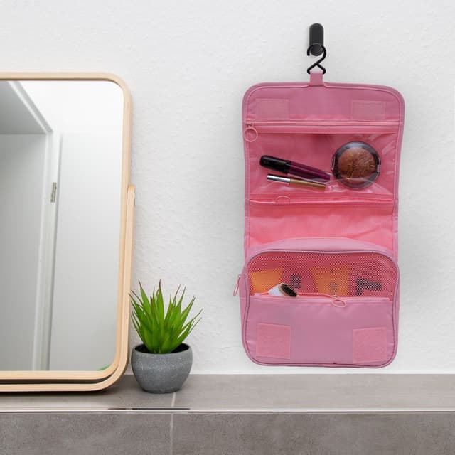 Kosmetiktaske Toilettaske Makeup-taske Make Up (pink)