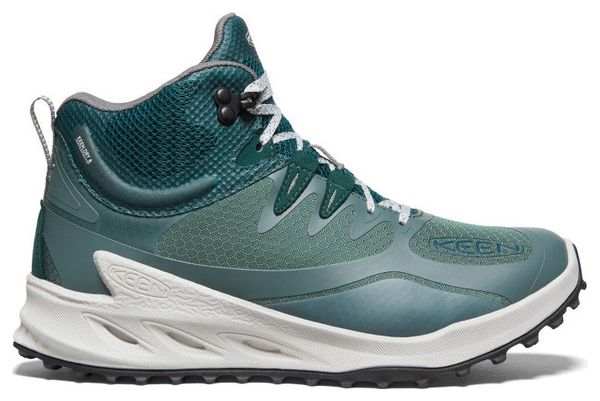 Chaussures de Randonnée Femme Keen Zionic Waterproof Mid Bleu/Vert